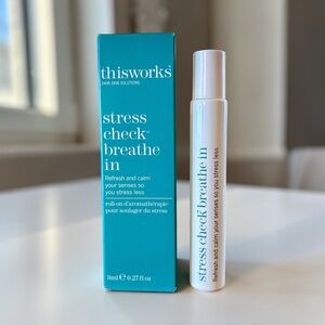 ⚫️ thisworks Stress Check Breathe In 0.27 oz / & ml New In Box